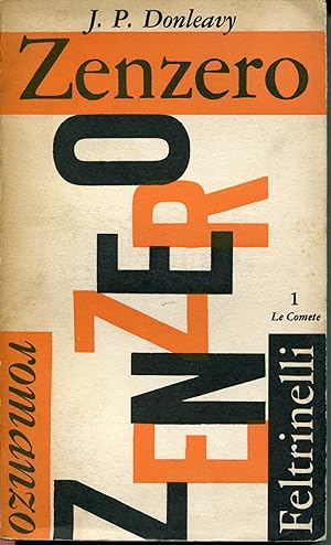 Seller image for Zenzero : romanzo for sale by Studio Bibliografico Viborada