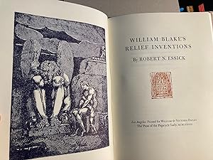 Seller image for William Blakes Relief Inventions. for sale by Dark Parks Books & Collectibles