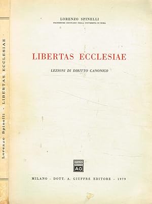 Seller image for Libertas ecclesiae Lezioni di diritto canonico for sale by Biblioteca di Babele