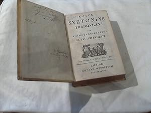 Caius Suetonius Tranquillus cum animadversionibus io. Augusti Ernesti