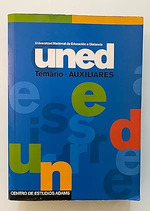 Imagen del vendedor de Temario Auxiliares Universidad Nacional de Educacin a Distancia (UNED) a la venta por Nk Libros