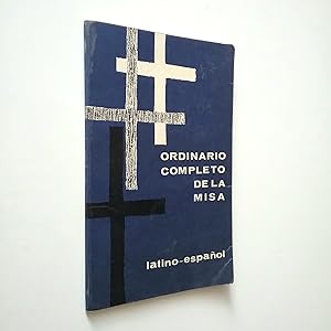 Seller image for Ordinario completo de la misa. Latino-espaol for sale by MAUTALOS LIBRERA