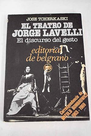 Imagen del vendedor de El teatro de Jorge Lavelli a la venta por Alcan Libros