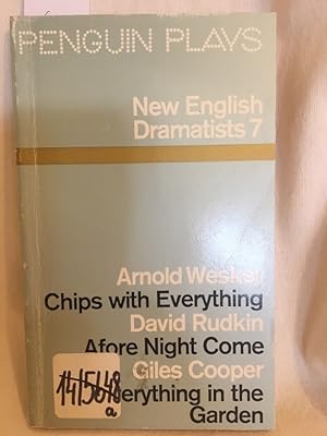 Bild des Verkufers fr New English Dramatists 7: Chips with Everything, Afore Night come, Everything in the Garden. (= Penguin Plays). zum Verkauf von Versandantiquariat Waffel-Schrder