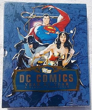 Imagen del vendedor de DC Comics Year by Year Visual Chronicle Hardcover HC HB Slipcase art NEW Sealed a la venta por CollectibleEntertainment