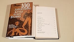 Imagen del vendedor de 100 Astounding Little Alien Stories: Signed a la venta por SkylarkerBooks