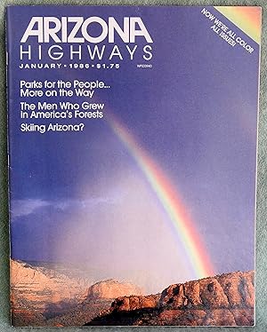 Imagen del vendedor de Arizona Highways January 1986 a la venta por Argyl Houser, Bookseller