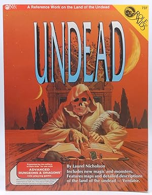 Bild des Verkufers fr Undead (Advanced Dungeons & Dragons: Role Aids) zum Verkauf von Chris Korczak, Bookseller, IOBA