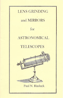 Bild des Verkufers fr Lens Grinding and Mirrors for Astronomical Telescopes by Hasluck, Paul N. by Hasluck, Paul N. zum Verkauf von Last Word Books