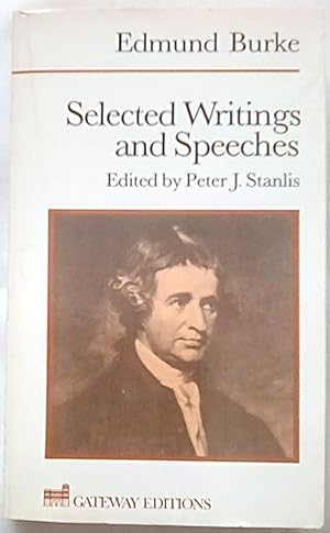 Imagen del vendedor de Selected Writings and Speeches (Edmund Burke) a la venta por P Peterson Bookseller
