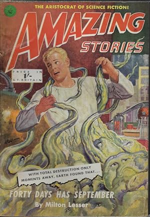 Bild des Verkufers fr AMAZING Stories: No. 18 (corresponds in US to October, Oct. 1951; abridged) zum Verkauf von Books from the Crypt