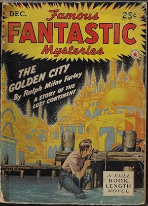 Seller image for FAMOUS FANTASTIC MYSTERIES: December, Dec. 1942 ( "The Golden City" ) for sale by Books from the Crypt