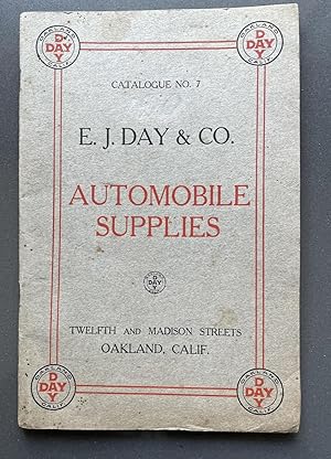 Automobile Supplies. Catalog No. 7, 1910