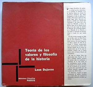 Imagen del vendedor de Teora de los valores y filosofa de la historia a la venta por Libreria Ninon