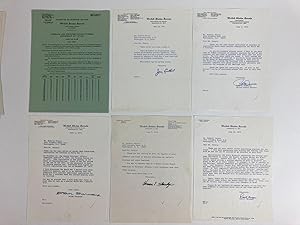 18 Signed Letters from US Senators and Congressmen