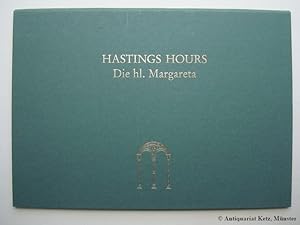 Hastings Hours. Die hl. Margareta von Antiochien. Hastings-Stundenbuch, Brügge um 1480, London, B...