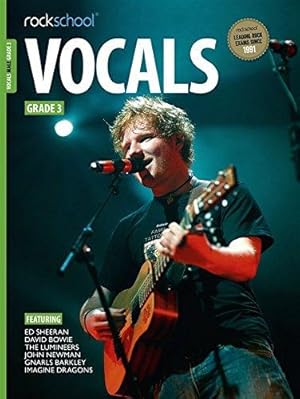 Seller image for Rockschool: Vocals Grade 3 - Male (Book/Audio Download) 2014-2017 Syllabus for sale by WeBuyBooks