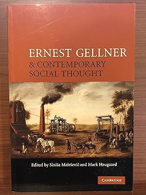 Imagen del vendedor de Ernest Gellner and Contemporary Social Thought a la venta por Rosario Beach Rare Books