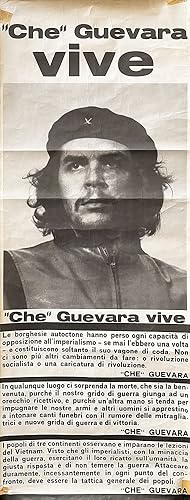 Imagen del vendedor de Che" Guevara vive [poster] a la venta por Libreria Antiquaria Pontremoli SRL