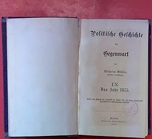Bild des Verkufers fr Politische Geschichte der Gegenwart : IX - Das Jahr 1875 zum Verkauf von biblion2