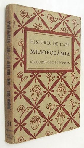 Imagen del vendedor de (P1) MESOPOTAMIA - HISTORIA DE L ART a la venta por UNIO11 IMPORT S.L.