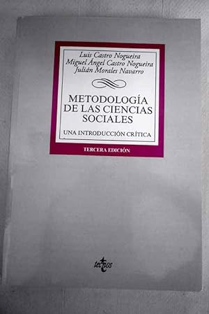 Seller image for Metodologa de las ciencias sociales for sale by Alcan Libros