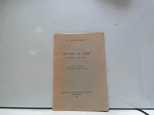 Image du vendeur pour G. E. Monod-Herzen. Histoire de l'Inde : Des origines au XVIIIe sicle. mis en vente par JLG_livres anciens et modernes