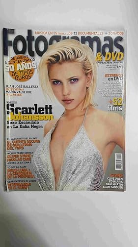 Imagen del vendedor de Revista Fotogramas & DVD: numero 1956/ao 59, octubre 2006. Portada: Scarlett Johansson - sexo escandalo en la Dalia Negra a la venta por El Boletin