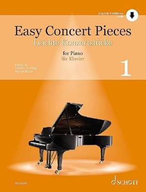 Bild des Verkufers fr Easy Concert Pieces for Piano : 50 Easy Pieces from 5 Centuries zum Verkauf von AHA-BUCH GmbH