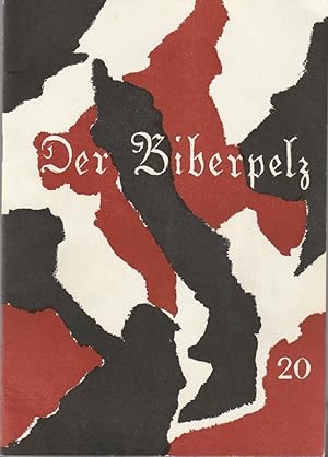 Bild des Verkufers fr Programmheft Gerhart Hauptmann DER BIBERPELZ 1966 Heft 20 zum Verkauf von Programmhefte24 Schauspiel und Musiktheater der letzten 150 Jahre