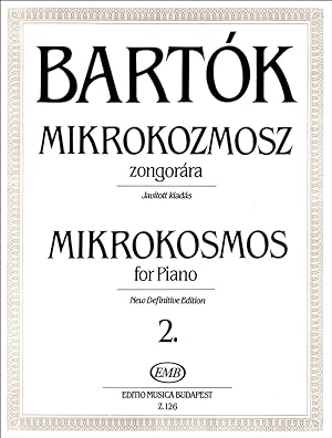 Bild des Verkufers fr Bla Bartk Mikrokosmos for piano 2 Piano zum Verkauf von moluna