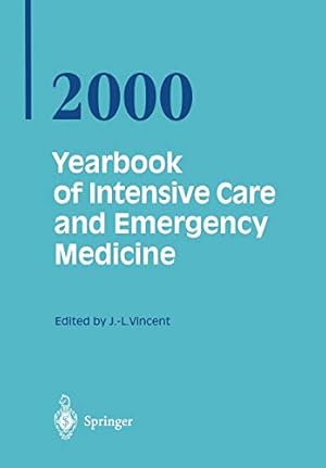 Bild des Verkufers fr Yearbook of Intensive Care and Emergency Medicine 2000 zum Verkauf von WeBuyBooks