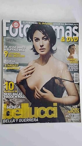 Imagen del vendedor de Revista Fotogramas & DVD: numero 1969/ao 61, nov 2007. La primera revista de cine. Portada: Monica Bellucci a la venta por El Boletin