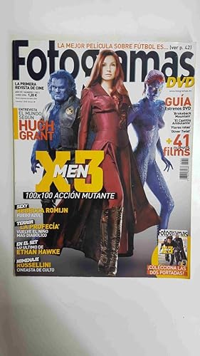 Imagen del vendedor de Revista Fotogramas & DVD: numero 1952/ao 59, junio 2006. La primera revista de cine. Portada: X-Men 3 (La decision final) a la venta por El Boletin