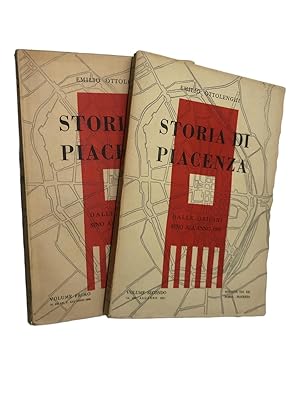 Imagen del vendedor de Storia di Piacenza a la venta por Librairie Douin