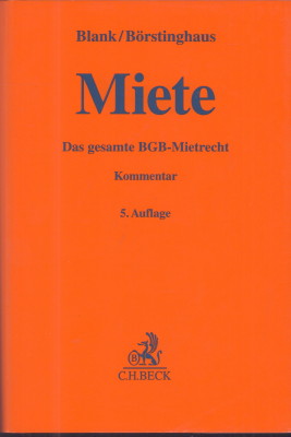 Seller image for Miete. Kommentar. for sale by Antiquariat Jenischek