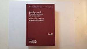 Seller image for Grundlagen und Herausforderungen des Sozialstaats - Denkschrift 60 Jahre Bundessozialgericht, Teil: Bd. 1., Eigenheiten und Zukunft von Sozialpolitik und Sozialrecht for sale by Gebrauchtbcherlogistik  H.J. Lauterbach