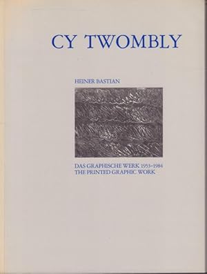 Bild des Verkufers fr Cy Twombly. Das graphische Werk 1953-1984. A catalogue Raisonn of the Printed Graphic Work. zum Verkauf von Rnnells Antikvariat AB