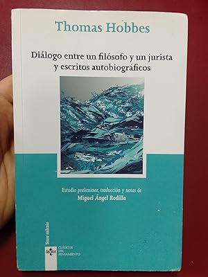 Imagen del vendedor de Dilogo entre un filsofo y un jurista y escritos autobiogrficos a la venta por Librera Eleutheria