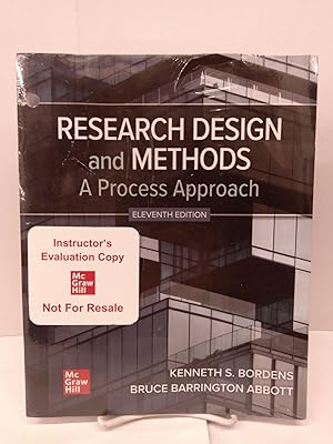 Seller image for Research Design and Methods: A Process Approach for sale by Chamblin Bookmine