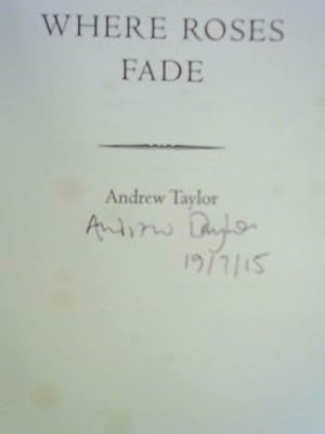 Seller image for Where Roses Fade: The Lydmouth Crime Series Book 5 for sale by World of Rare Books