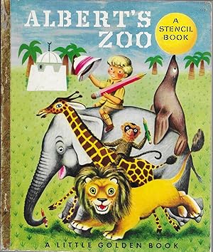 Albert's Zoo: A Stencil Book (A Little Golden Book, #112)