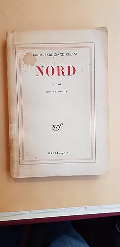 Seller image for Nord. Roman. Edition dfinitive for sale by LIBRERIA XODO