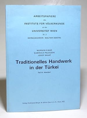 Seller image for Traditionelles Handwerk in der Trkei. Teil A: Istanbul. for sale by Antiquariat Dr. Lorenz Kristen