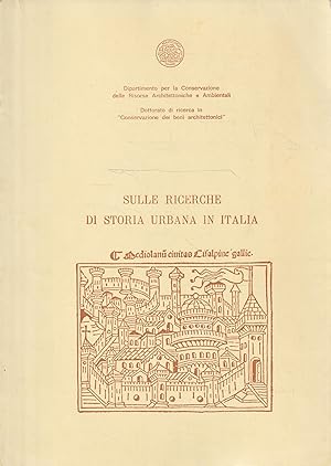 Sulle ricerche di storia urbana in Italia
