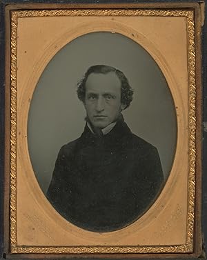 Quarter Plate Ambrotype of an Unidentified Man, c. 1855-56