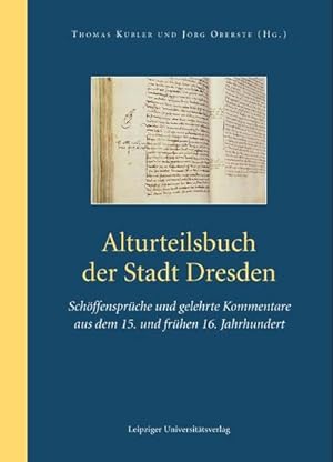 Seller image for Alturteilsbuch der Stadt Dresden for sale by Rheinberg-Buch Andreas Meier eK