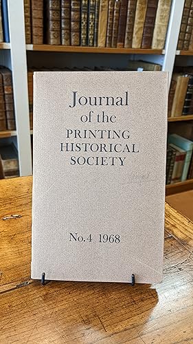 Journal of the Printing Historical Society. vol. 4 (1968)