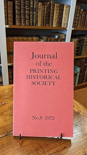 Journal of the Printing Historical Society. vol. 8 (1972)