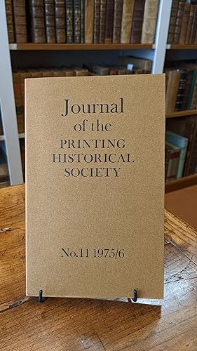 Journal of the Printing Historical Society. vol. 11 (1975/6)